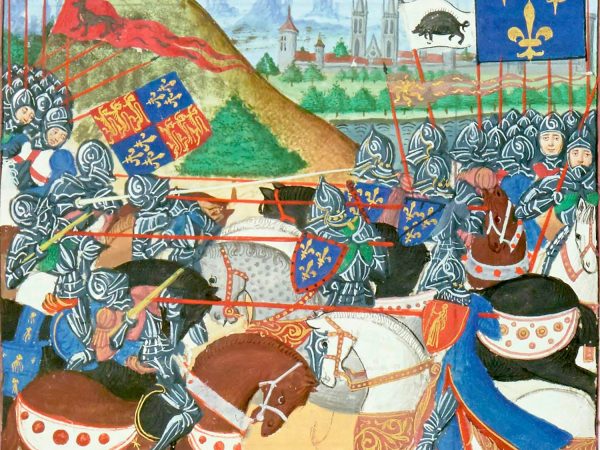 Patay 1429 - The French and English Clashing. The English, however, did not fight on horseback